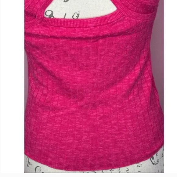 Anthropologie Pilcro Ribbed Knit Square Neck Sweater Tank top - Picture 4 of 7